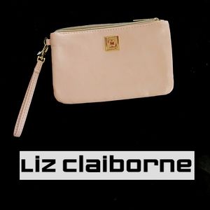 Liz Claiborne Wristlet, Pink, NWOT
